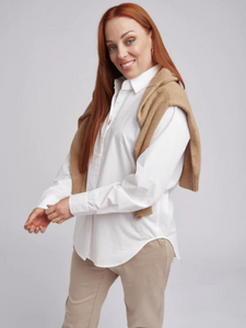 Goondiwindi - C1401 Long Sleeve Shirt - White