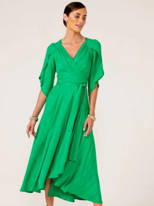 Sacha Drake - Hanworth House Wrap Dress - Apple Green