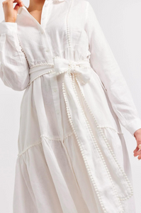 Alessandra - Silvana Dress - White