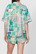 Load image into Gallery viewer, Walnut Melbourne - Tropez Linen Shirt - Copacabana
