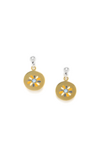 Load image into Gallery viewer, Frank Hervall - JUSTINE round disc dangle post earrings - Justine 12-68152
