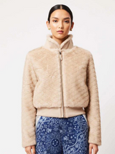 Load image into Gallery viewer, Once Was - Stella Faux Fur Bomber - Fawn
