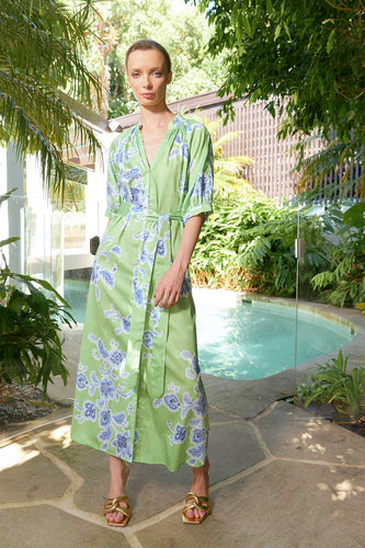 The Dreamer Label - Taylor Sundance Ankle Dress - Green