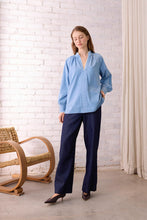 Load image into Gallery viewer, The Dreamer Label - Chloe Light Denim Blouse
