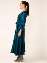 Load image into Gallery viewer, Sacha Drake - Dimmi Wrap Dress in - Peacock
