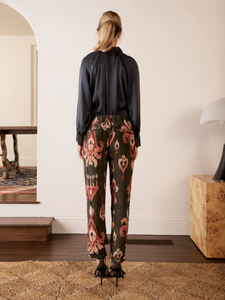 The Dreamer Label - Dara Silk Blouse - Midnight