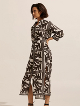 Load image into Gallery viewer, Zoe Kratzmann - Pinpoint Dress - Choc Frond 
