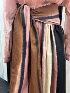 Natasha - Isabel Maxi Skirt - Campania Bold Stripe