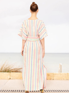 Lola - Norman Dress - Fluro Stripe