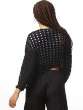 Load image into Gallery viewer, Z &amp; P Fashion - Open Knit Shrug
