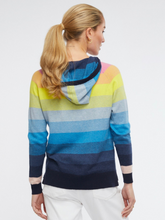 Load image into Gallery viewer, Zaket And Plover - Splice Colour Hoodie - Navy
