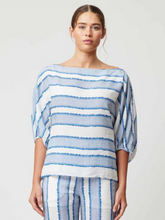 Load image into Gallery viewer, Once Was - Positano Viscose Top - Sorrento Stripe
