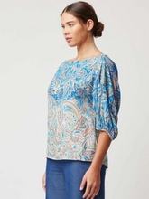 Load image into Gallery viewer, Once Was - Positano Viscose Top - Capri Paisley
