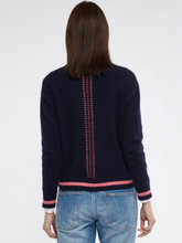 Load image into Gallery viewer, Zaket And Plover - Handwork Bomber - navy 
