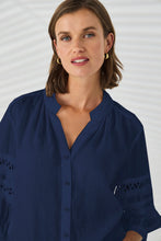 Load image into Gallery viewer, Lania The Label - Spiral Shirt - Sapphire
