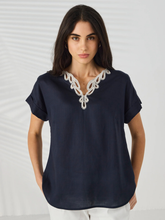 Load image into Gallery viewer, Lania The Label - Portman Top - Ink
