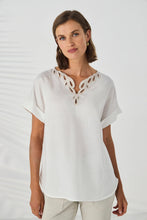 Load image into Gallery viewer, Lania The Label - Portman Top - Off White
