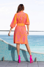 Load image into Gallery viewer, Lola - Tottie Shirtdress - Pink/Orange
