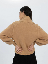 Load image into Gallery viewer, Humidity - Liana Cardigan - Tan
