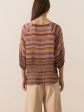 Load image into Gallery viewer, POL - Boulevard Silk Top - Boulevard Print
