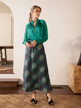 Load image into Gallery viewer, The Dreamer Label - Dara Silk Blouse - Ocean
