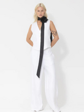 Load image into Gallery viewer, Joey - Linen Gentleman Vest - Bianco

