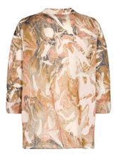 Load image into Gallery viewer, Mos Mosh - Jelena Voile Marble Shirt - Burlwood
