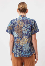 Load image into Gallery viewer, Once Was - Tulum Cotton Silk Puff Sleeve Shirt
