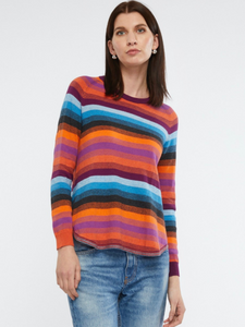 Zaket And Plover - Splice Colour Jumper - Plum