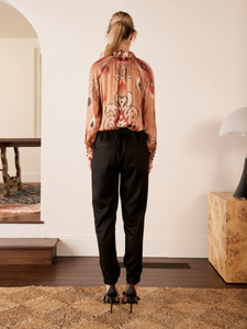 The Dreamer Label - Dara Ikat Blouse - Toffee