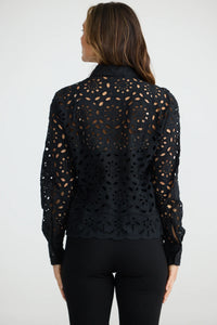 Brave & True - Mary Jane Shirt - Black