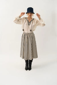Lolly's Laundry - Bihar Blouse - Creme