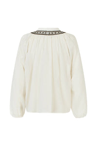 Lolly's Laundry - Bihar Blouse - Creme