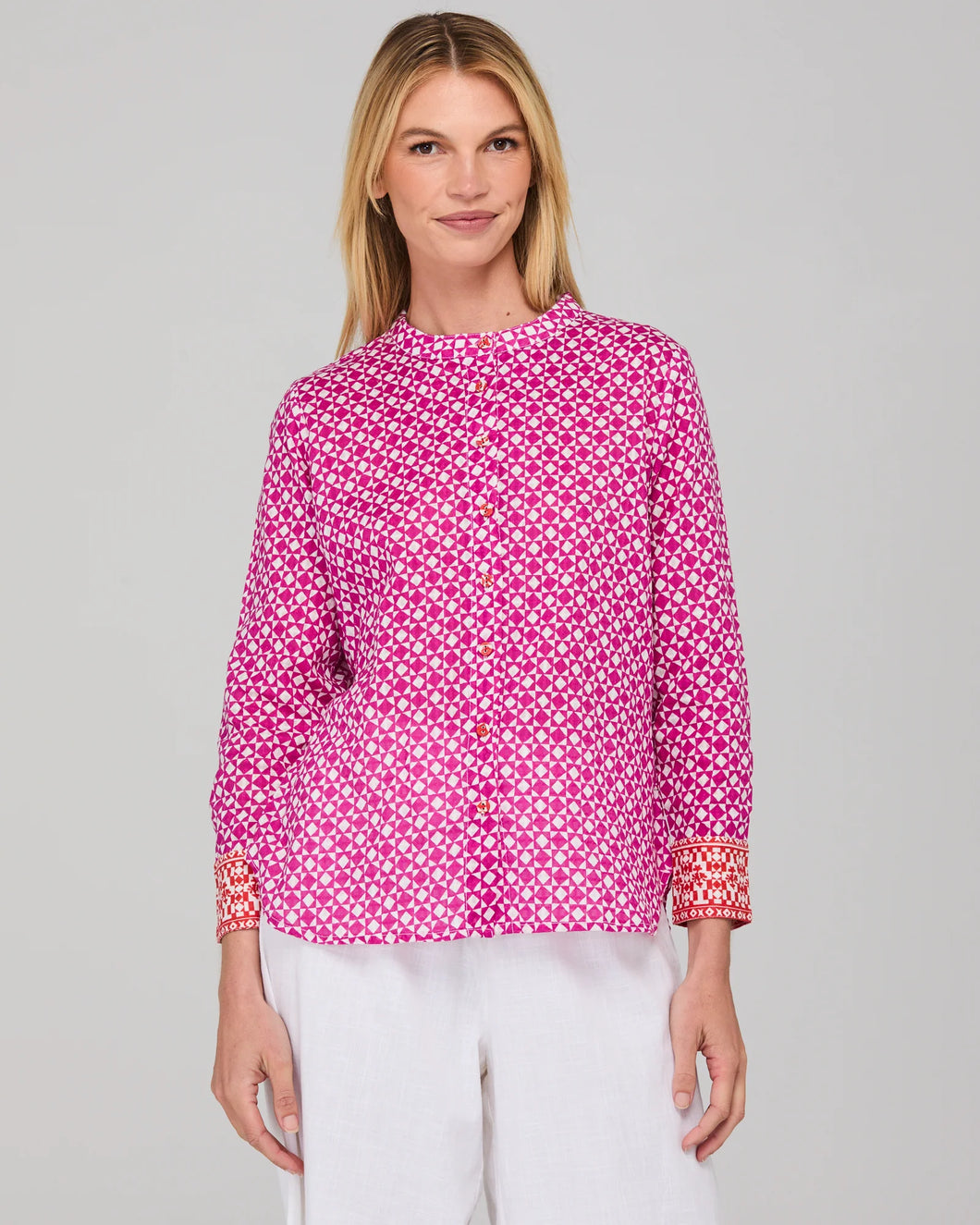 Boom Shankar - Cove Shirt - Naples Viola