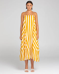 Boom Shankar - Sami Dress - Tropical Stripe