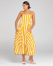 Load image into Gallery viewer, Boom Shankar - Sami Dress - Tropical Stripe
