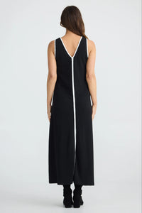 Brave & True - Marnie Maxi Dress - Black/White
