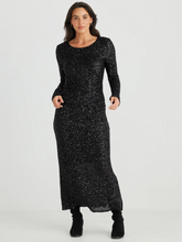 Load image into Gallery viewer, Brave &amp; True - Dazzle Skirt - Black Sequin
