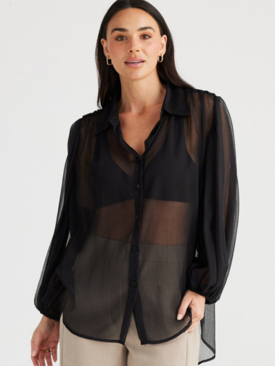 Brave & True - Eden Shirt - Black