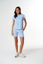 Load image into Gallery viewer, Cloth, Paper, Scissors - Shaped Hem Tee
