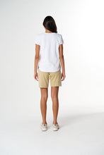 Load image into Gallery viewer, Cloth, Paper, Scissors - Shaped Hem Tee
