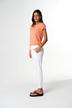 Load image into Gallery viewer, Cloth, Paper, Scissors - Front Split Tee
