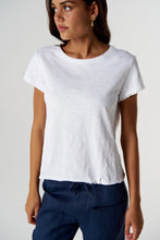 Load image into Gallery viewer, Cloth, Paper, Scissors - Front Split Tee
