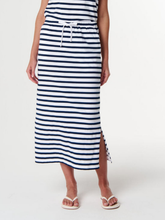 Load image into Gallery viewer, Cloth, Paper, Scissors - Folk Maxi Skirt - White/Parisian
