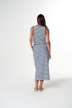 Load image into Gallery viewer, Cloth, Paper, Scissors - Folk Maxi Skirt - White/Parisian
