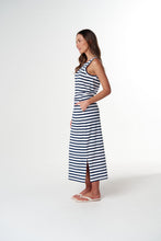 Load image into Gallery viewer, Cloth, Paper, Scissors - Folk Maxi Skirt - White/Parisian
