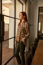 Load image into Gallery viewer, Caravan &amp; Co - Pheobe Silk Slouch Shirt - Aubergine
