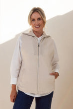 Load image into Gallery viewer, See Saw - 100% Wool Zip Front Vest
