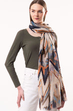Load image into Gallery viewer, DLux - Sienna Wool Embroidery Scarf
