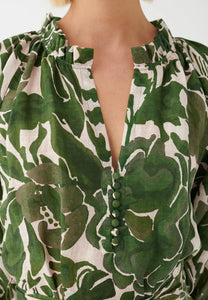 Dea Kudibal - Tusneldadea Dress - Magana Army